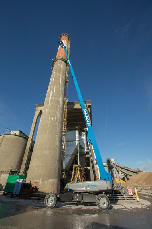 piattaforma aerea semovente nuova Genie SX-150