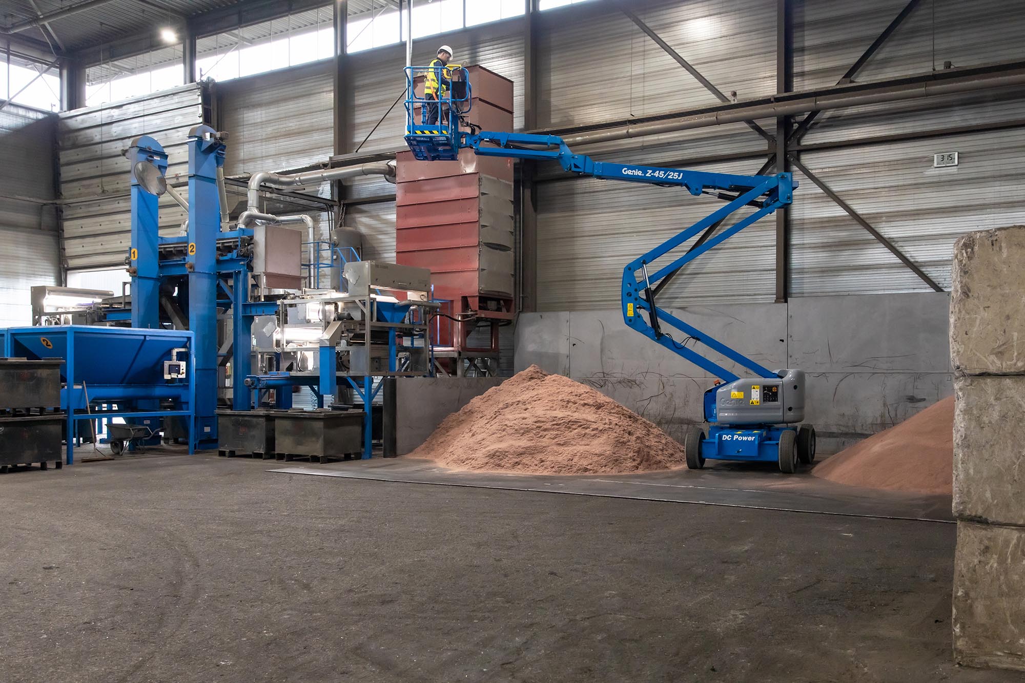 Piattaforma a braccio articolato elettrica Genie Z-45-25J-BENERGY